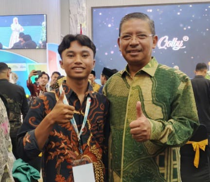 Bikin Bangga! Mahasiswa Semester Satu Prodi EKS FEBI Wakili IAIN Ternate di AKMINAS 2025