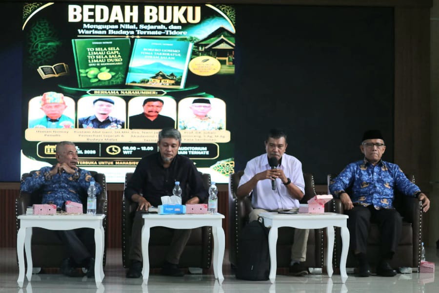 FUAD IAIN Ternate Gelar Bedah Buku Mengupas Nilai Sejarah dan Warisan Budaya Ternate-Tidore