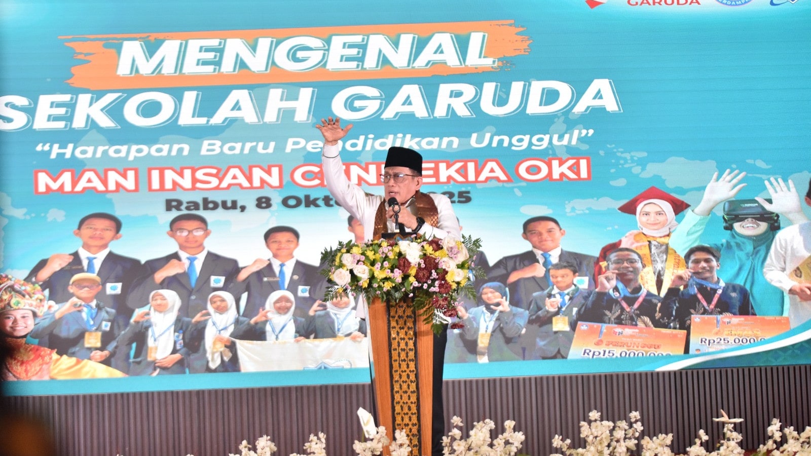 Wamenag: Siswa Sekolah Unggul Garuda Akan Jadi Ikon Indonesia di Kancah Dunia